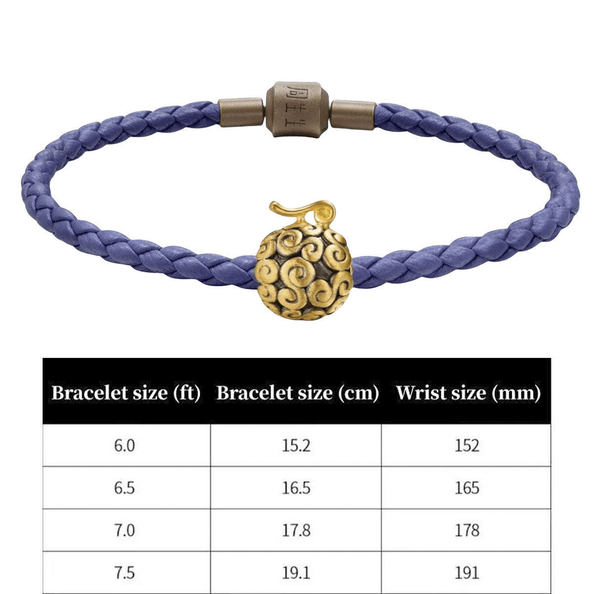 One Piece Anime Braided Rope Bracelet, Luffy Straw Hat Devil Fruit Gold Bead Charm Wristband, Adjustable Anime Cosplay Bracelet Jewelry, Collectible Accessories Gift for One Piece Fans