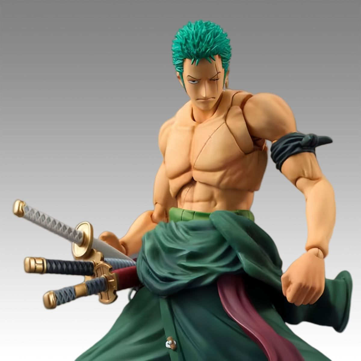 One Piece Anime Action Figure, Luffy Zoro Ace Movable Joints Collectible Figurine, Multiple Replaceable Parts, PVC Articulated Model Toy, Desktop Display Gift for One Piece Fans