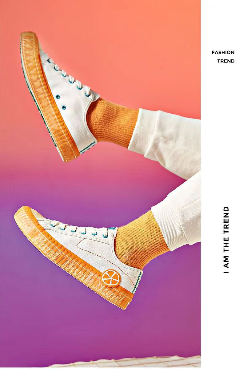 One Piece Nami Low Top Canvas Sneakers, Anime Nami Cream Orange Casual Shoes, Men Women Cosplay Streetwear Trainers, One Piece Fan Collectible Footwear Gift