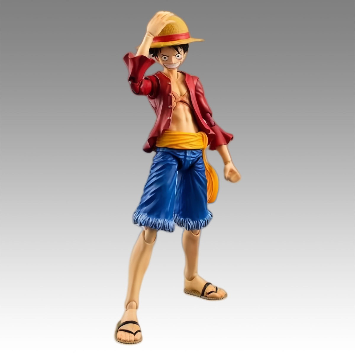 One Piece Anime Action Figure, Luffy Zoro Ace Movable Joints Collectible Figurine, Multiple Replaceable Parts, PVC Articulated Model Toy, Desktop Display Gift for One Piece Fans