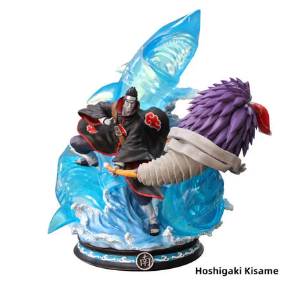 Naruto Akatsuki GK Figure, Anime Akatsuki Members Resin Statue, Itachi Pain Deidara Sasori Zetsu Kakuzu Collectible Figurine, Desktop Ornament, Naruto Fan Merch Gift