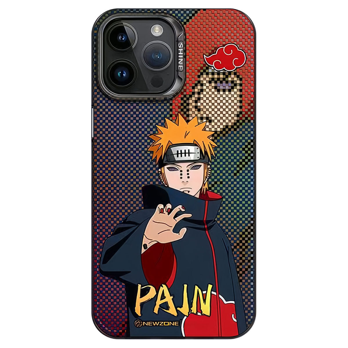 Naruto Anime Phone Case, Multiple Characters Naruto Sasuke Itachi Kakashi Gaara Pain Custom Printed Protective Phone Cover, Anime Naruto Phone Case for iPhone, Anime Fan Merch Gift