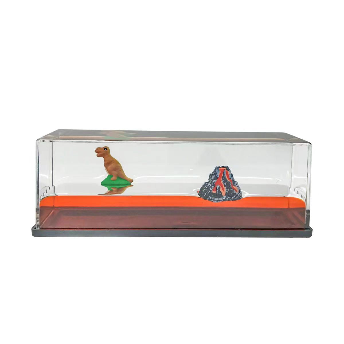 Liquid Wave Ship Resin Desk Ornament, Floating Boat in Fluid Sea Paperweight, Acrylic Dynamic Ocean Wave Ship Display Decor, Unique Nautical Souvenir Gift for Desk Home Decoration