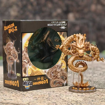 Dragon Ball Z MEGA WCF Shenron Figurine, Limited Edition Shenlong Anime Statue with 7 Dragon Balls, High Detailed PVC Collectible Figure, Desktop Display Ornament, Gift for Dragon Ball Fans