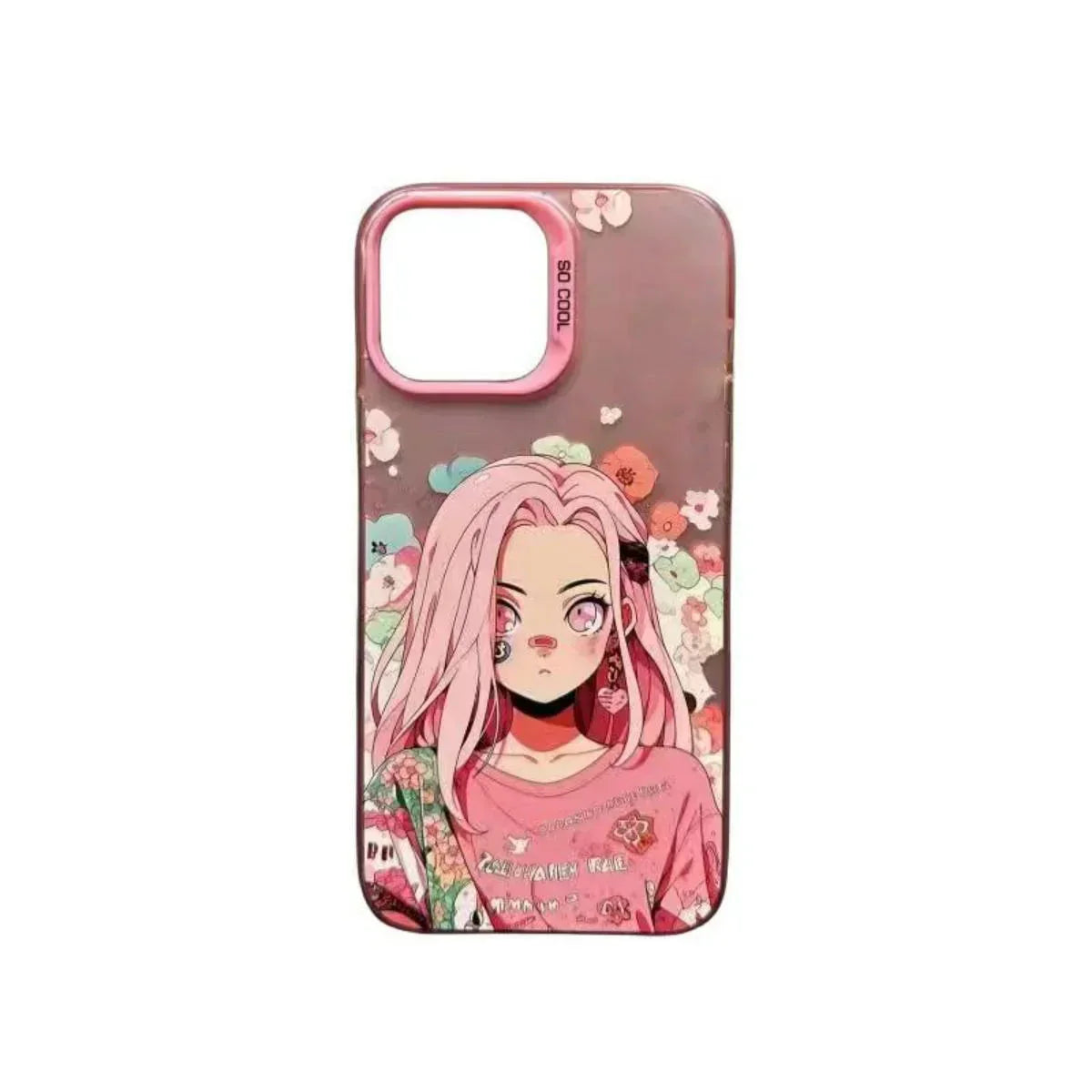 Naruto Anime Phone Case, Colorful Sakura Naruto Character Print Shockproof Protective Phone Cover, Cute Anime Cartoon Case for iPhone, Slim Anti-Scratch Bumper Case Anime Fans Gift