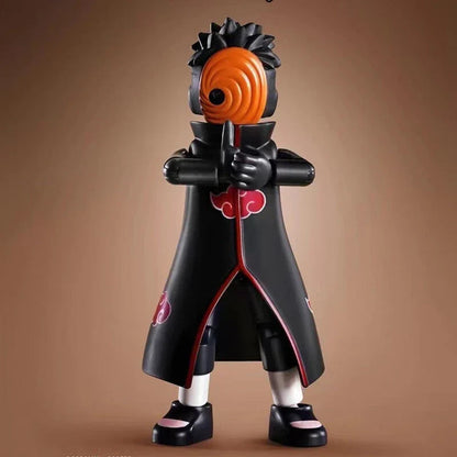 Naruto Anime Action Figures Set, Collectible Ninja Character Figurines, Movable Joints Model Toy, Desk Decor, Birthday Gift for Kids and Anime Fans