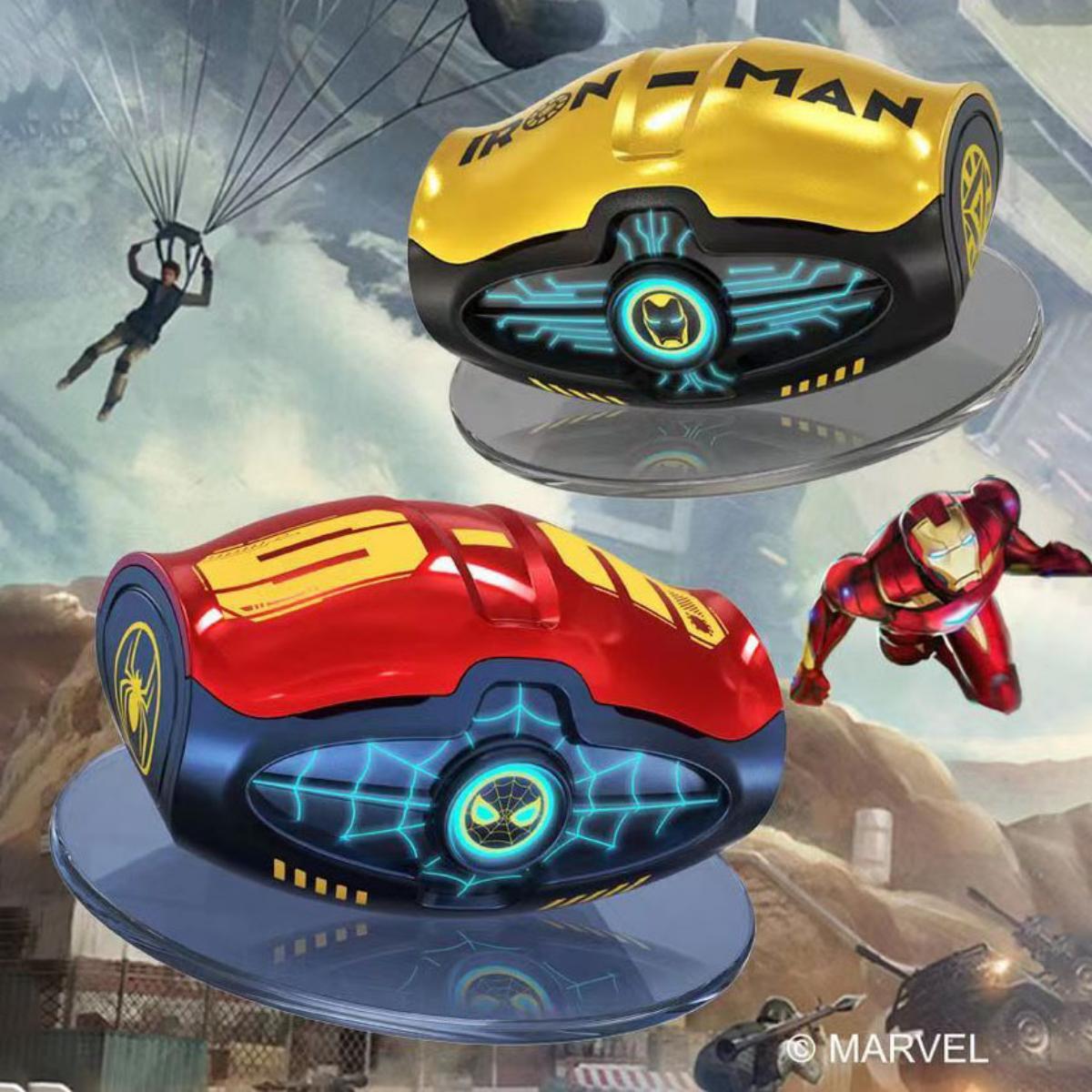 Marvel Avengers Spider‑Man Iron Man TWS True Wireless Gaming Earbuds, Bluetooth 5.3 Headphones 30ms Ultra Low Latency 13mm Driver Type‑C Charging for Game Music