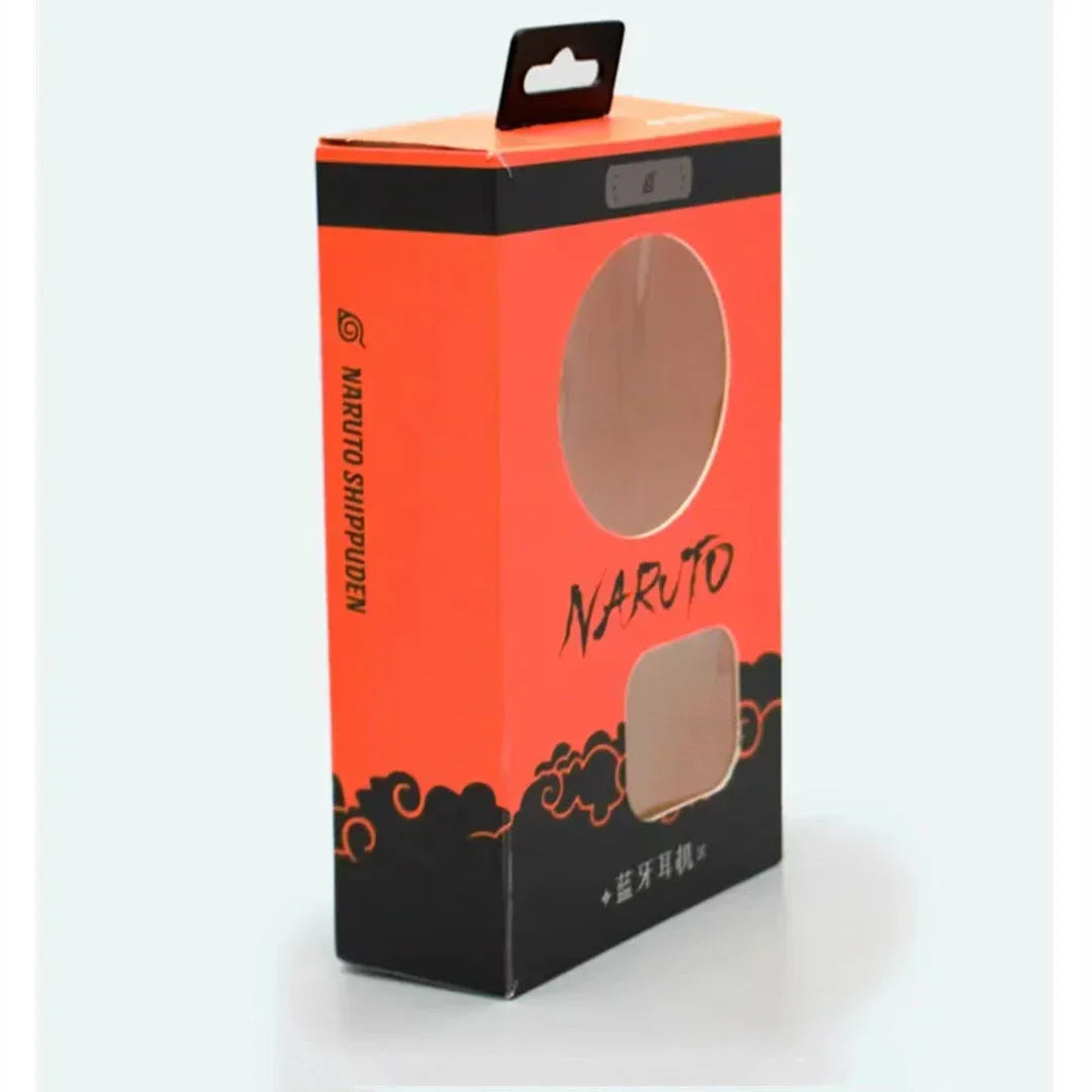 Naruto Uzumaki TWS Wireless Bluetooth Earbuds, Touch Control Stereo Earphones with Cute Naruto Character Silicone Protective Cover, Portable Charging Case, Anime Noise Reduction Headset, Naruto Fan Birthday Christmas Gift