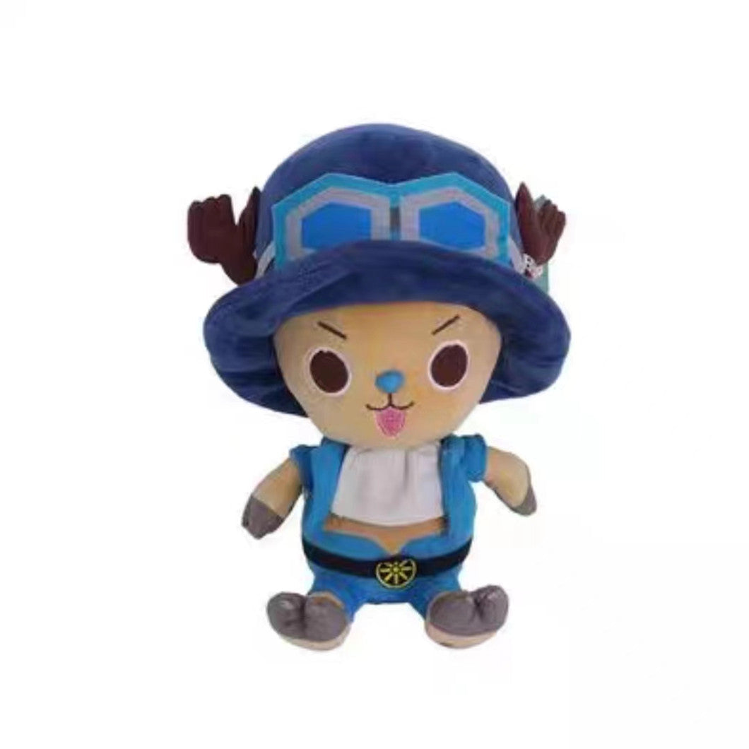One Piece Assorted Anime Plush Dolls, Luffy Ace Law Chopper Stuffed Figure, Thousand Sunny Going Merry Pirate Ship Plush Toy, Cute One Piece Character Soft Plushies, Anime Collectible Gifts for Kids & Fans