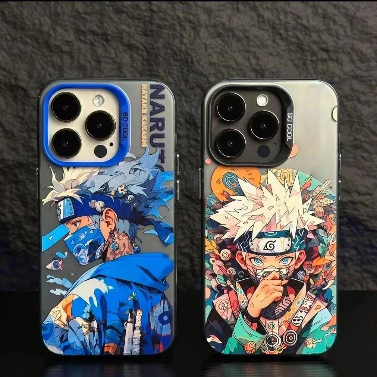 Naruto Anime Phone Case, Colorful Sakura Naruto Character Print Shockproof Protective Phone Cover, Cute Anime Cartoon Case for iPhone, Slim Anti-Scratch Bumper Case Anime Fans Gift