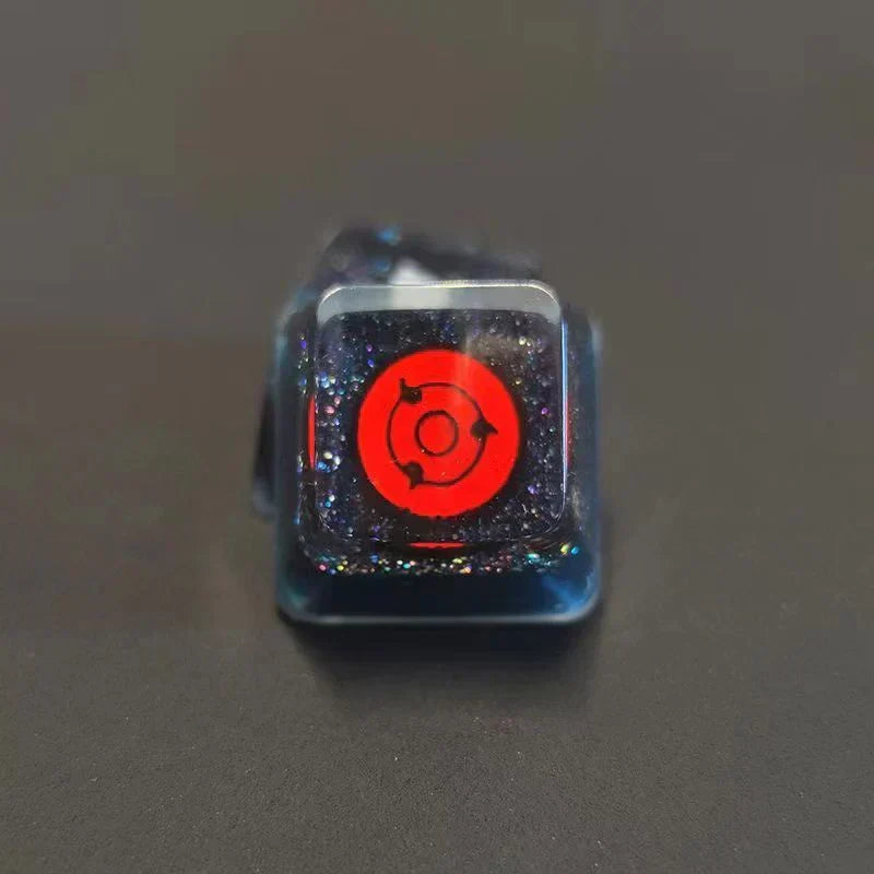 Anime Handmade Resin Artisan Keycap, Custom 3D SA Profile Key Cap for Mechanical Keyboard, Naruto Dragonball Themed DIY Keycap, Gaming Keyboard Decor Gift