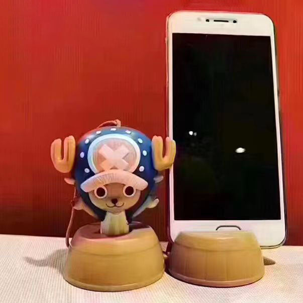 One Piece Q Version Anime Figure USB Charger, Luffy Zoro Sanji Shanks Chopper Cute Mini Figurine Statue, Anime Character Ornament Desktop Decoration Collectible Toy, One Piece Fan Birthday Holiday Gift