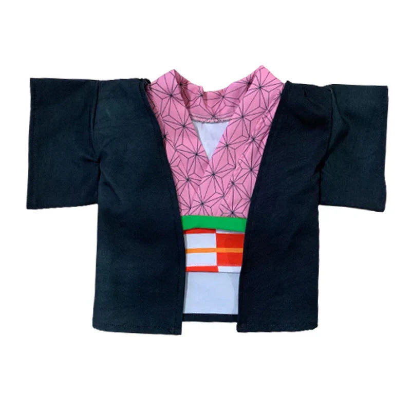 Demon Slayer Anime Pet Costume, Kimetsu no Yaiba Dog Cat Cosplay Outfit, Tanjiro Rengoku Shinobu Nezuko Pet Kimono Clothes, Halloween Cosplay Dress Up for Small Medium Pets, Anime Pet Photo Prop