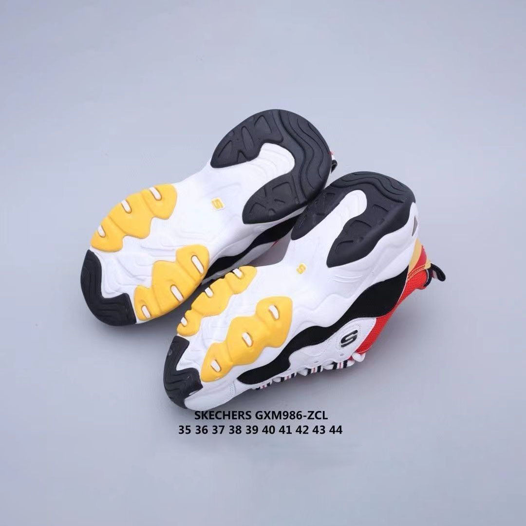 One Piece Monkey D Luffy Cosplay Chunky Sneakers, Anime Luffy White Red Yellow Color Block Dad Shoes, Men Women Thick Platform Casual Walking Trainers, One Piece Anime Fan Collectible Footwear