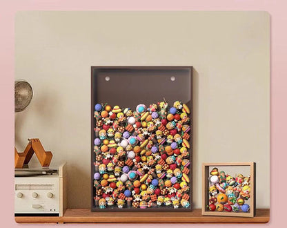 One Piece Anime Fridge Magnets Blind Box, Cute Luffy Zoro Sanji Fruit Dessert Series 3D Magnet Collectible Figures, One Piece Refrigerator Magnets Ornament, Blind Box Gift for One Piece Fans