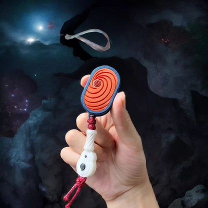Naruto Akatsuki Magnetic EDC Fidget Slider, Anime Crow Pattern Push Card Fidget Toy, Pocket Stress Relief Clicker Toy, Collectible Gift for Naruto Fans