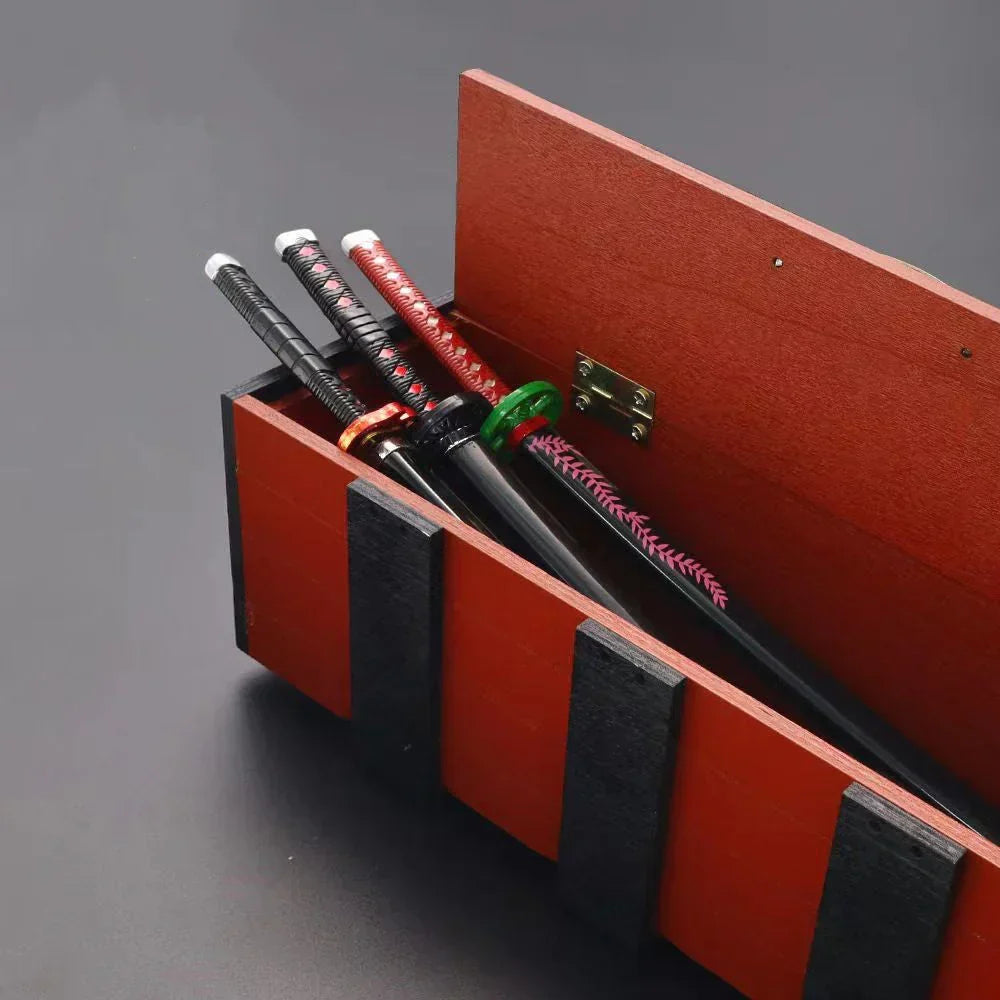 Demon Slayer Nezuko Wooden Box Backpack, Kimetsu No Yaiba Anime Cosplay Nezuko Box Bag, Unique Wooden Crate Shape Shoulder Bag, Anime Fan Collectible Cosplay Prop Gift