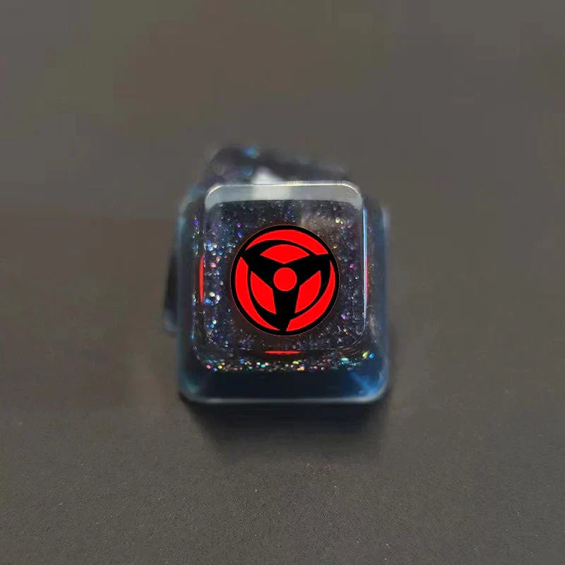 Anime Handmade Resin Artisan Keycap, Custom 3D SA Profile Key Cap for Mechanical Keyboard, Naruto Dragonball Themed DIY Keycap, Gaming Keyboard Decor Gift