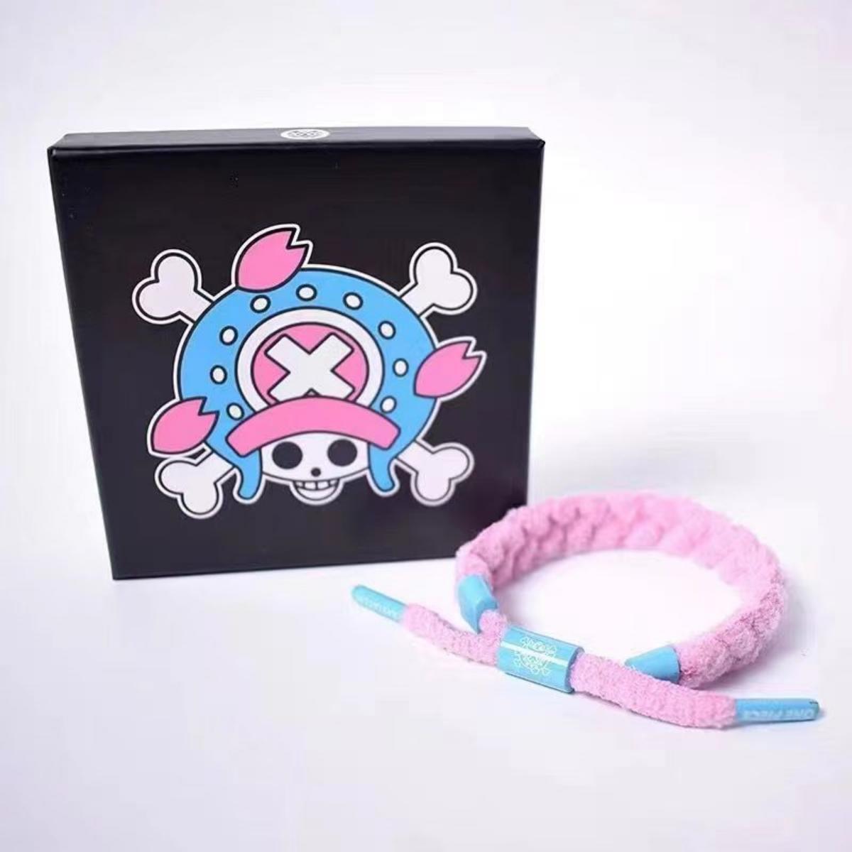 One Piece Anime Braided Bracelet, Straw Hat Pirates Woven Rope Wristband, Adjustable Character Themed Bracelets, One Piece Cosplay Jewelry, Anime Fan Gift for Men Women Teens