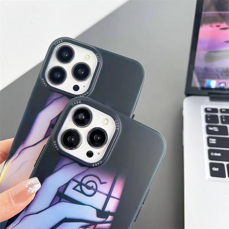 Naruto Itachi Uchiha Anime Phone Case for iPhone, Cool Sharingan Manga Character Print Shockproof Protective Phone Cover, Naruto Anime Merch Gift for Anime Fans