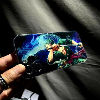 One Piece Anime Luffy Gear 5 Zoro Phone Case