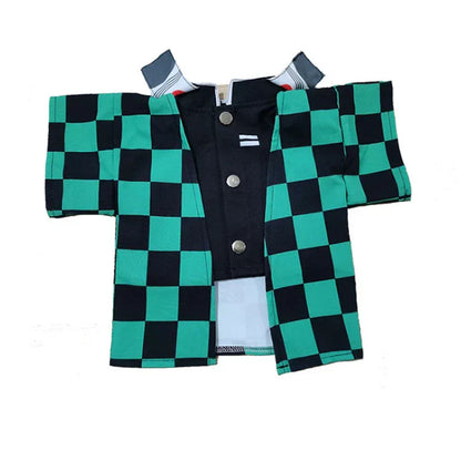 Demon Slayer Anime Pet Costume, Kimetsu no Yaiba Dog Cat Cosplay Outfit, Tanjiro Rengoku Shinobu Nezuko Pet Kimono Clothes, Halloween Cosplay Dress Up for Small Medium Pets, Anime Pet Photo Prop