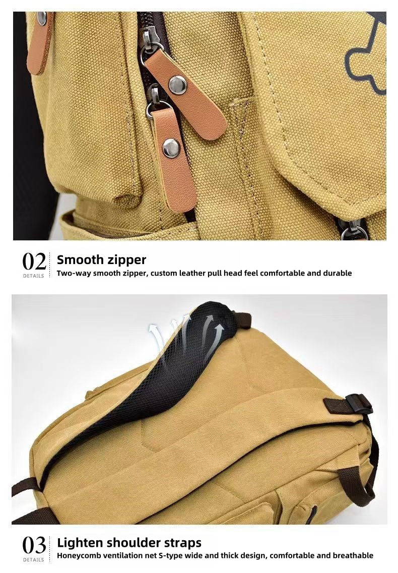 One Piece Luffy Gear 5 Anime Backpack for Boys Girls, Large Capacity School Laptop Backpack, One Piece Wanted Poster Print Travel Daypack, Anime One Piece Merch Bookbag Gift for One Piece Fans