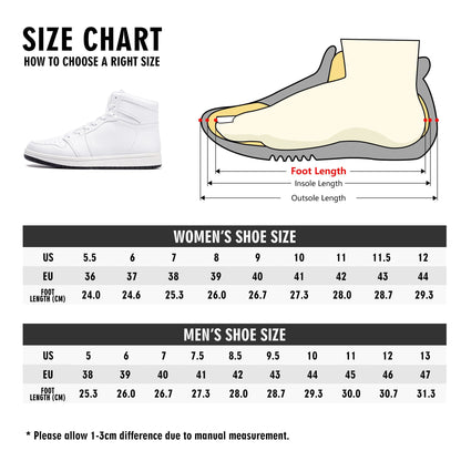 One Piece Usopp Anime High Top Sneakers, Custom Printed Usopp Character Fashion Casual Shoes, One Piece Anime Streetwear Footwear, Anime Sneaker Gift for One Piece Fans