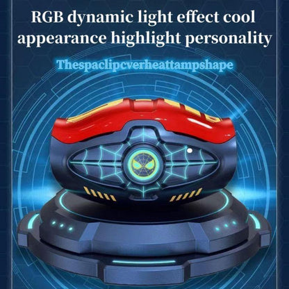 Marvel Avengers Spider‑Man Iron Man TWS True Wireless Gaming Earbuds, Bluetooth 5.3 Headphones 30ms Ultra Low Latency 13mm Driver Type‑C Charging for Game Music