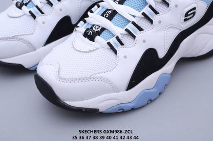 One Piece Jinbe Cosplay Chunky Sneakers, Anime Jinbe White Light Blue Color Block Dad Shoes, Men Women Thick Platform Casual Walking Trainers, One Piece Anime Fan Collectible Footwear