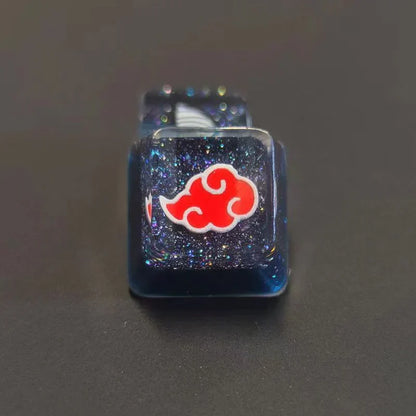 Anime Handmade Resin Artisan Keycap, Custom 3D SA Profile Key Cap for Mechanical Keyboard, Naruto Dragonball Themed DIY Keycap, Gaming Keyboard Decor Gift