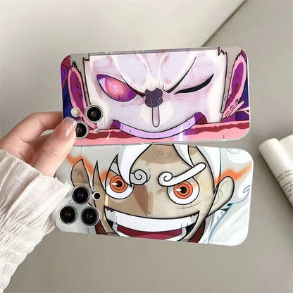 One Piece Anime Luffy Gear 5 Zoro Phone Case