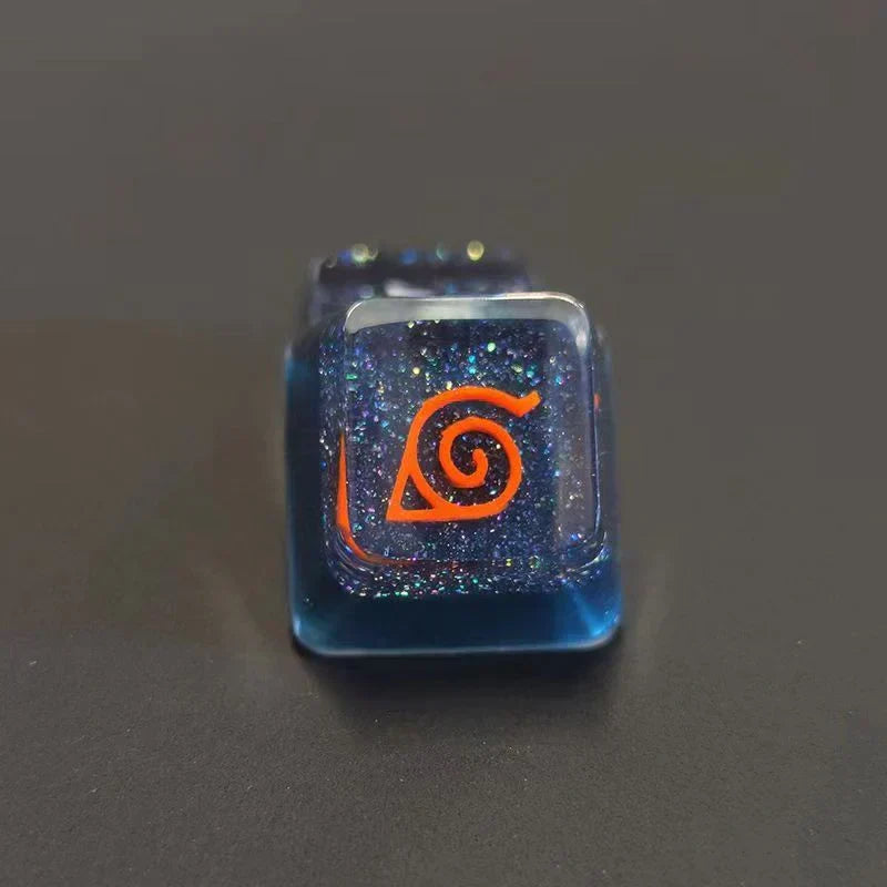 Anime Handmade Resin Artisan Keycap, Custom 3D SA Profile Key Cap for Mechanical Keyboard, Naruto Dragonball Themed DIY Keycap, Gaming Keyboard Decor Gift