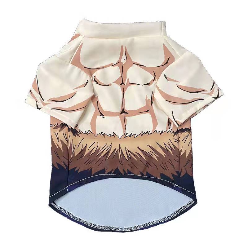 Demon Slayer Anime Pet Costume, Kimetsu no Yaiba Dog Cat Cosplay Outfit, Tanjiro Rengoku Shinobu Nezuko Pet Kimono Clothes, Halloween Cosplay Dress Up for Small Medium Pets, Anime Pet Photo Prop