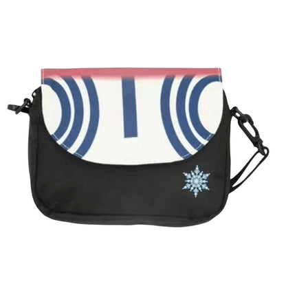 Demon Slayer Anime Crossbody Messenger Bag, Multi Styles Tanjiro Nezuko Zenitsu Pattern Shoulder Sling Bag, Casual Small Satchel Bag, Demon Slayer Merch Crossbody Purse Gift for Anime Fans