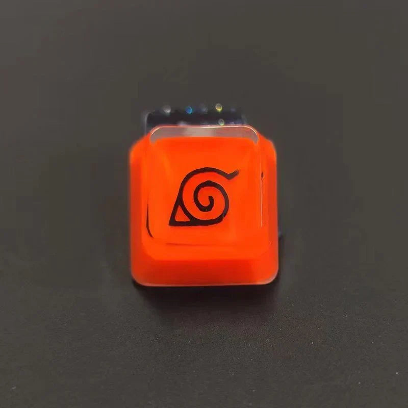 Anime Handmade Resin Artisan Keycap, Custom 3D SA Profile Key Cap for Mechanical Keyboard, Naruto Dragonball Themed DIY Keycap, Gaming Keyboard Decor Gift