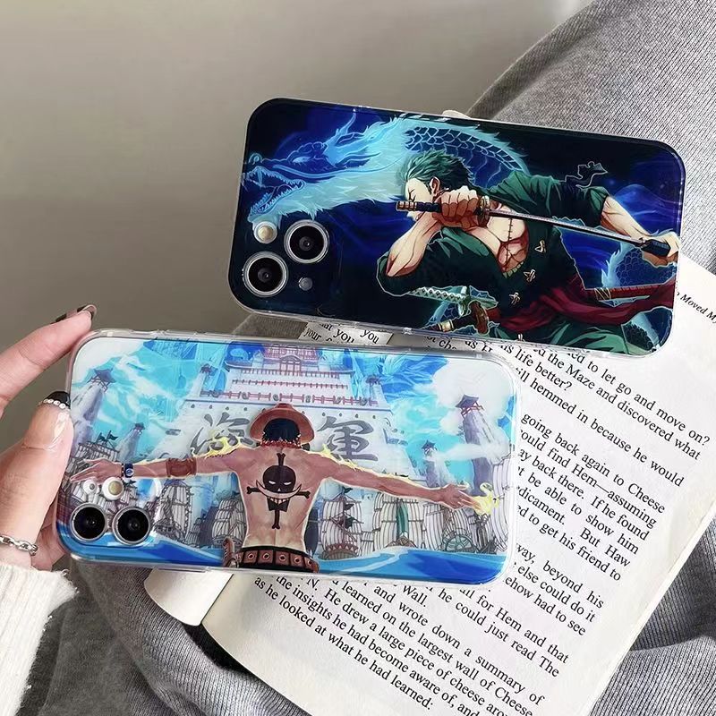One Piece Anime Luffy Gear 5 Zoro Phone Case