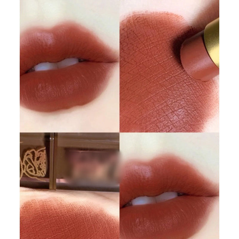 One Piece Monkey D. Luffy Anime Lipstick, Long Lasting Moisturizing Lip Stick, Anime Character Printed Square Lip Gloss, Non-fade Matte Lip Makeup, Anime Collectible Cosmetic Gift for One Piece Fans