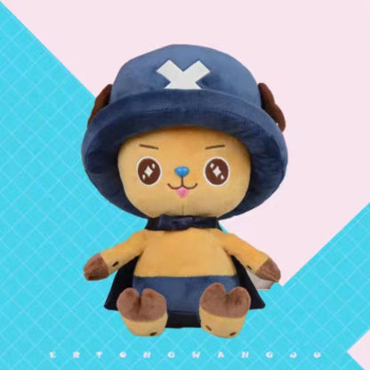 One Piece Assorted Anime Plush Dolls, Luffy Ace Law Chopper Stuffed Figure, Thousand Sunny Going Merry Pirate Ship Plush Toy, Cute One Piece Character Soft Plushies, Anime Collectible Gifts for Kids & Fans