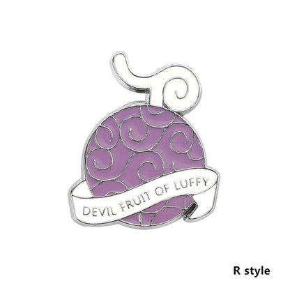 One Piece Enamel Pins, Anime Luffy Zoro Ace Law Thousand Sunny Metal Brooch Lapel Pin, Cute Cartoon Hard Enamel Badge, Backpack Hat Jacket Clothing Decorative Pin for Anime Fans