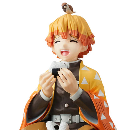 Demon Slayer Noodle Stopper Sitting Figure, Anime PVC Statue Figurine, Tanjiro Nezuko Zenitsu Inosuke Giyuu Shinobu Mitsuri Hashira Collectible Model, Desktop Ornament Anime Fan Gift