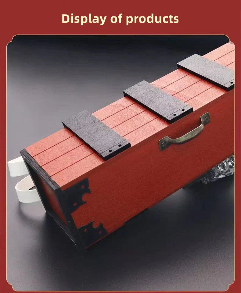 Demon Slayer Nezuko Wooden Box Backpack, Kimetsu No Yaiba Anime Cosplay Nezuko Box Bag, Unique Wooden Crate Shape Shoulder Bag, Anime Fan Collectible Cosplay Prop Gift