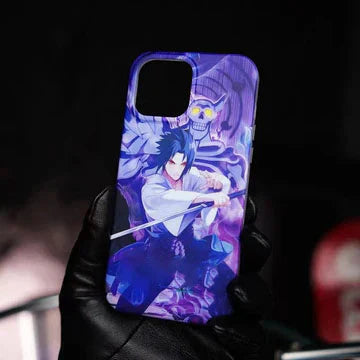 Naruto Anime Phone Case, Cool Manga Character Printed Shockproof Protective Phone Cover, Slim Soft TPU Anime Case for iPhone, Anime Fan Gift