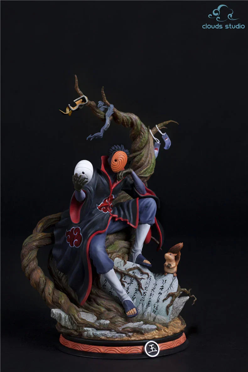 Naruto Akatsuki GK Figure, Anime Akatsuki Members Resin Statue, Itachi Pain Deidara Sasori Zetsu Kakuzu Collectible Figurine, Desktop Ornament, Naruto Fan Merch Gift