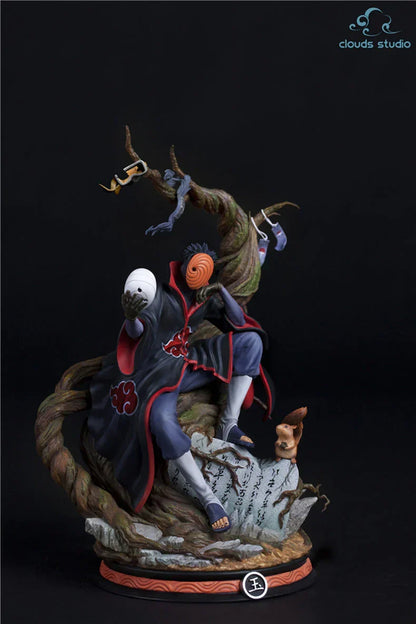 Naruto Akatsuki GK Figure, Anime Akatsuki Members Resin Statue, Itachi Pain Deidara Sasori Zetsu Kakuzu Collectible Figurine, Desktop Ornament, Naruto Fan Merch Gift