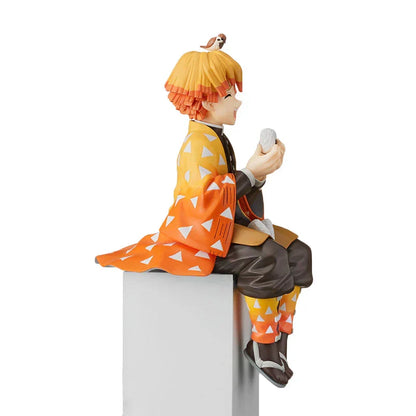 Demon Slayer Noodle Stopper Sitting Figure, Anime PVC Statue Figurine, Tanjiro Nezuko Zenitsu Inosuke Giyuu Shinobu Mitsuri Hashira Collectible Model, Desktop Ornament Anime Fan Gift