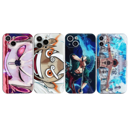 One Piece Anime Luffy Gear 5 Zoro Phone Case