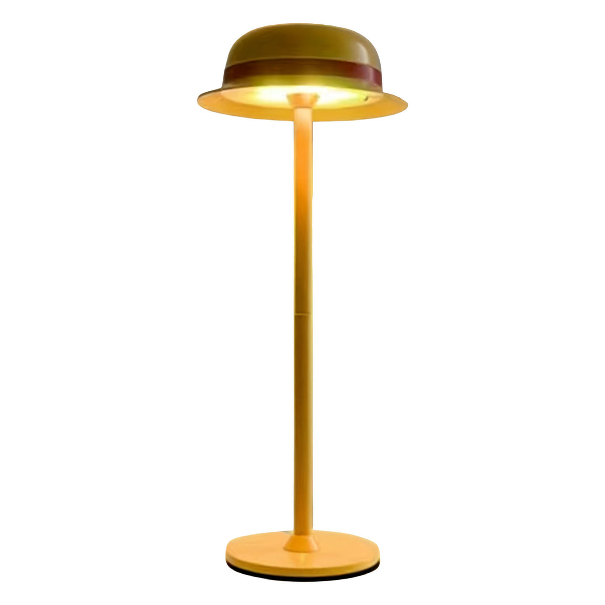 One Piece Luffy Straw Hat Table Lamp, Anime Monkey D Luffy Hat Shape LED Desk Lamp, USB Rechargeable Night Light, Creative Decorative Lamp for Bedroom Study, One Piece Fans Collectible Gift