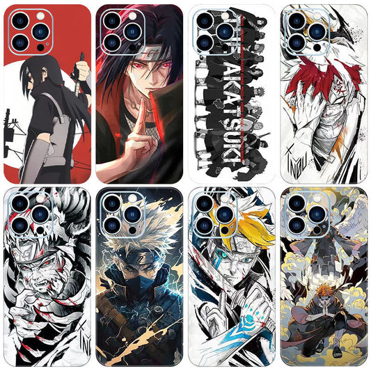 Naruto Anime Stickers Pack, Classic Naruto Characters Itachi Kakashi Gaara Akatsuki Waterproof Vinyl Stickers, Cool Anime Decals for Laptop Water Bottle Phone Case Skateboard, Anime Merch Gift for Naruto Fans