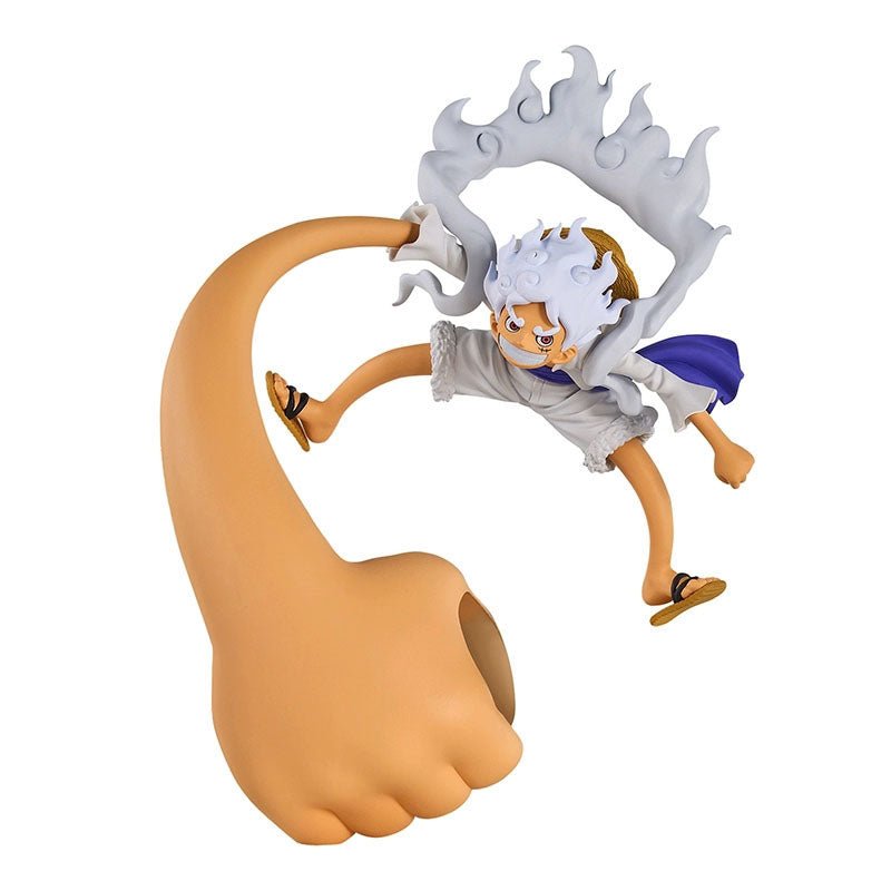 One Piece Monkey D. Luffy Nika Form Figurine Garage Kit, Gear 5 Sun God Luffy PVC Action Figure, Dynamic Anime Statue Model, Desktop Decoration, Premium Collectible Gift for One Piece Fans